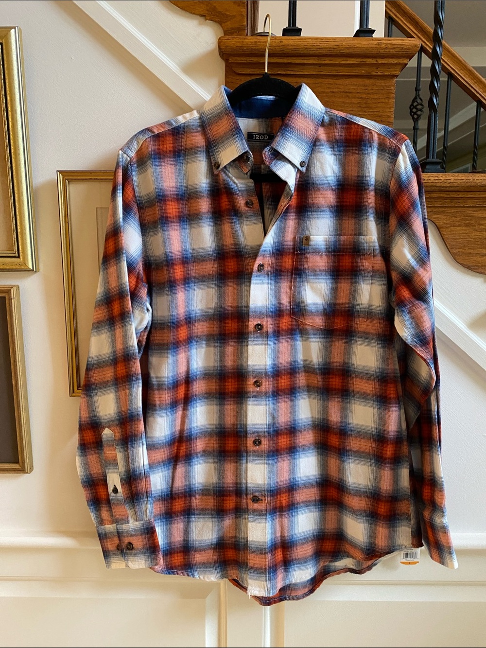IZOD Flannel Shirt NWT Size SM